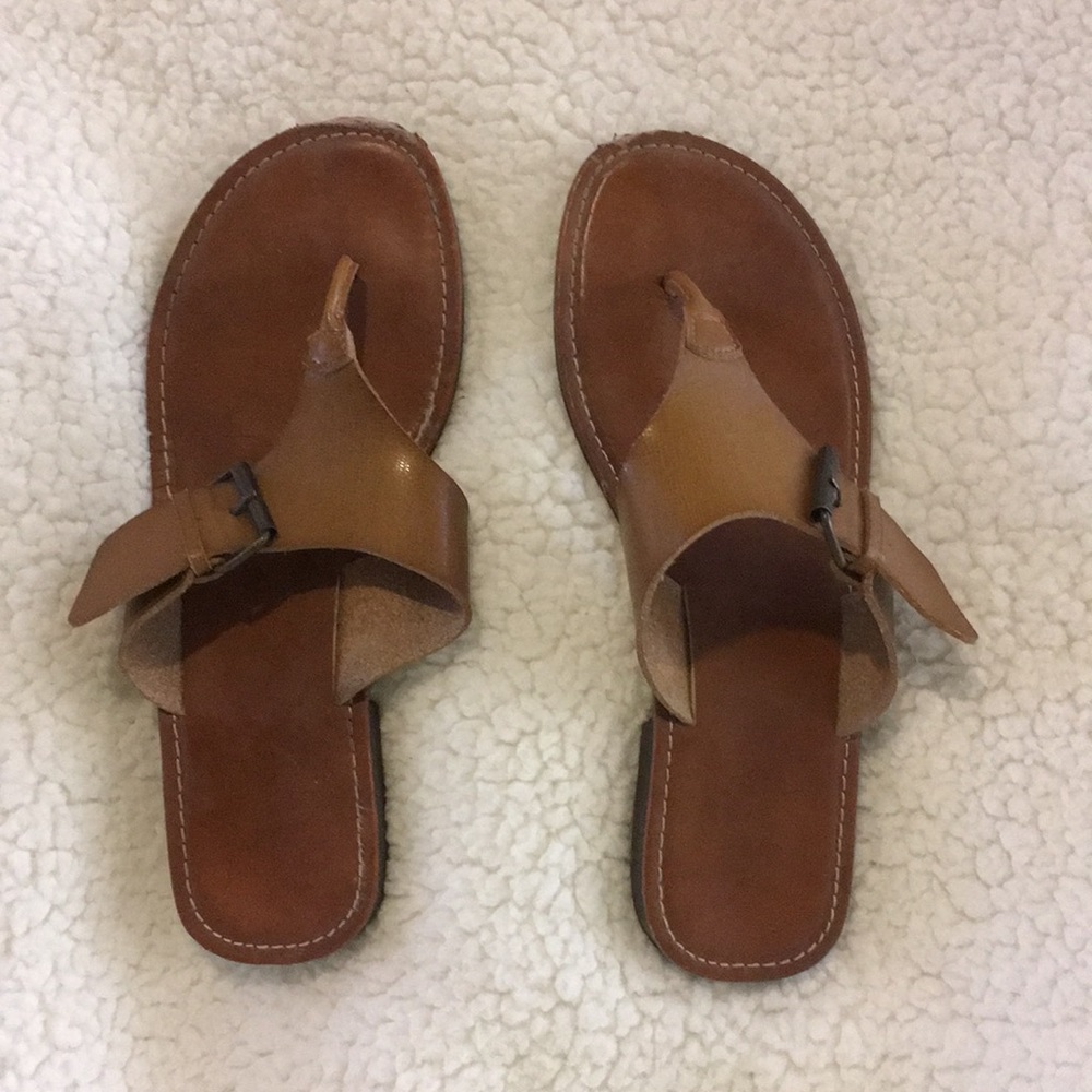 Maurice's leather sandals size 11